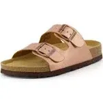 CUSHIONAIRE Women's Lane Cork Footbed Sandal With +Comfort