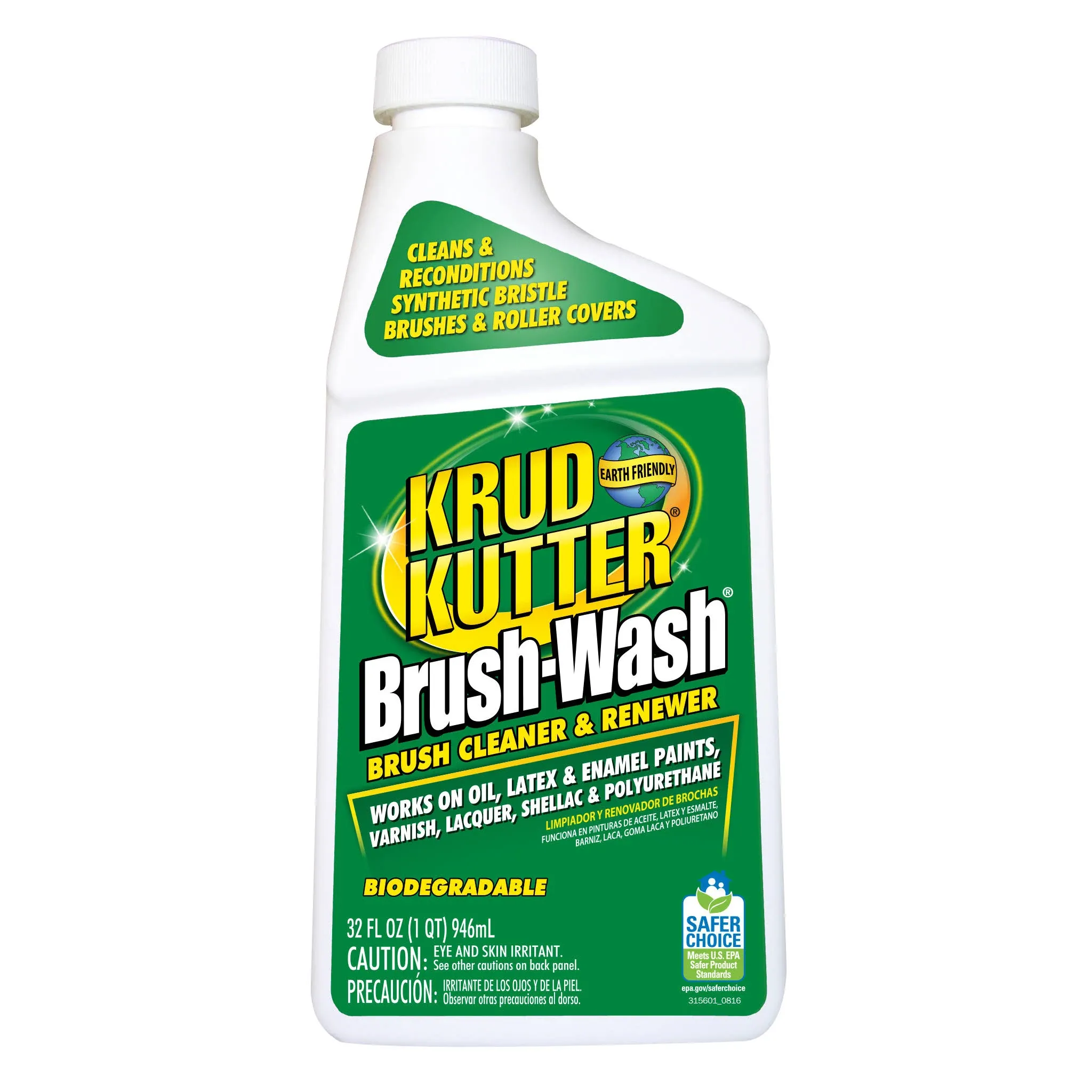 Krud Kutter Bw326 32 oz. Brush Wash Cleaner & Renewer