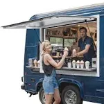 VEVOR Concession Window 48"x36", Aluminum Alloy Food Truck, Glass Not Included