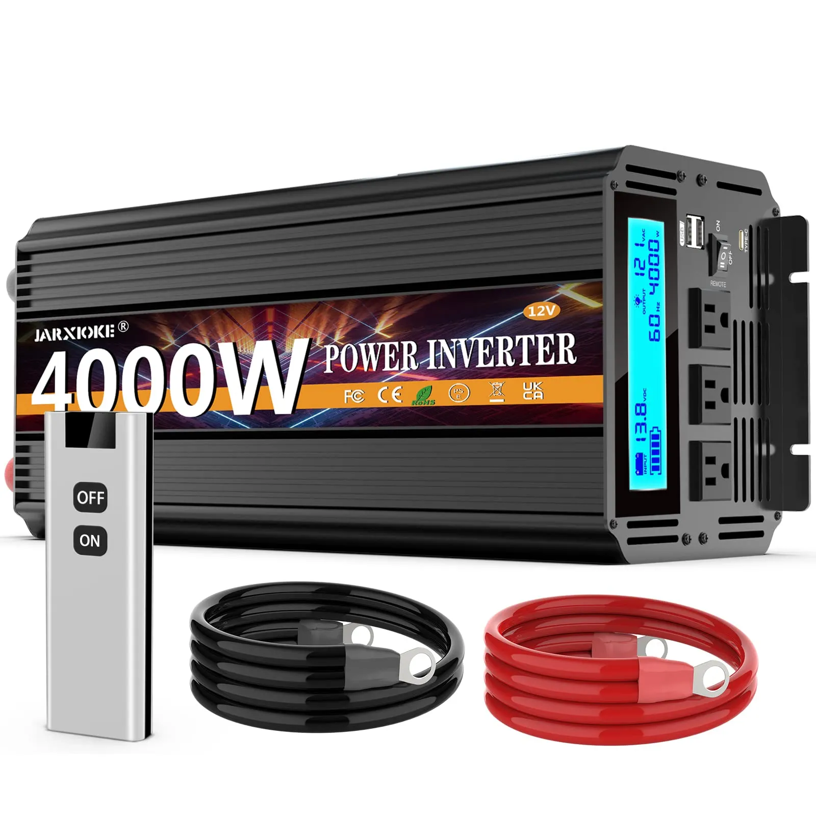 JarXIOKE 4000 Watt Power Inverter