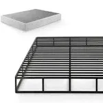 Zinus 9 inch Quick Lock High Profile Smart Box Spring / Mattress Foundation / Strong Steel Structure / Easy Assembly King