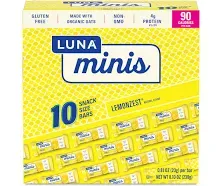 Clif Bar Luna Bar Lemonzest 15 bars