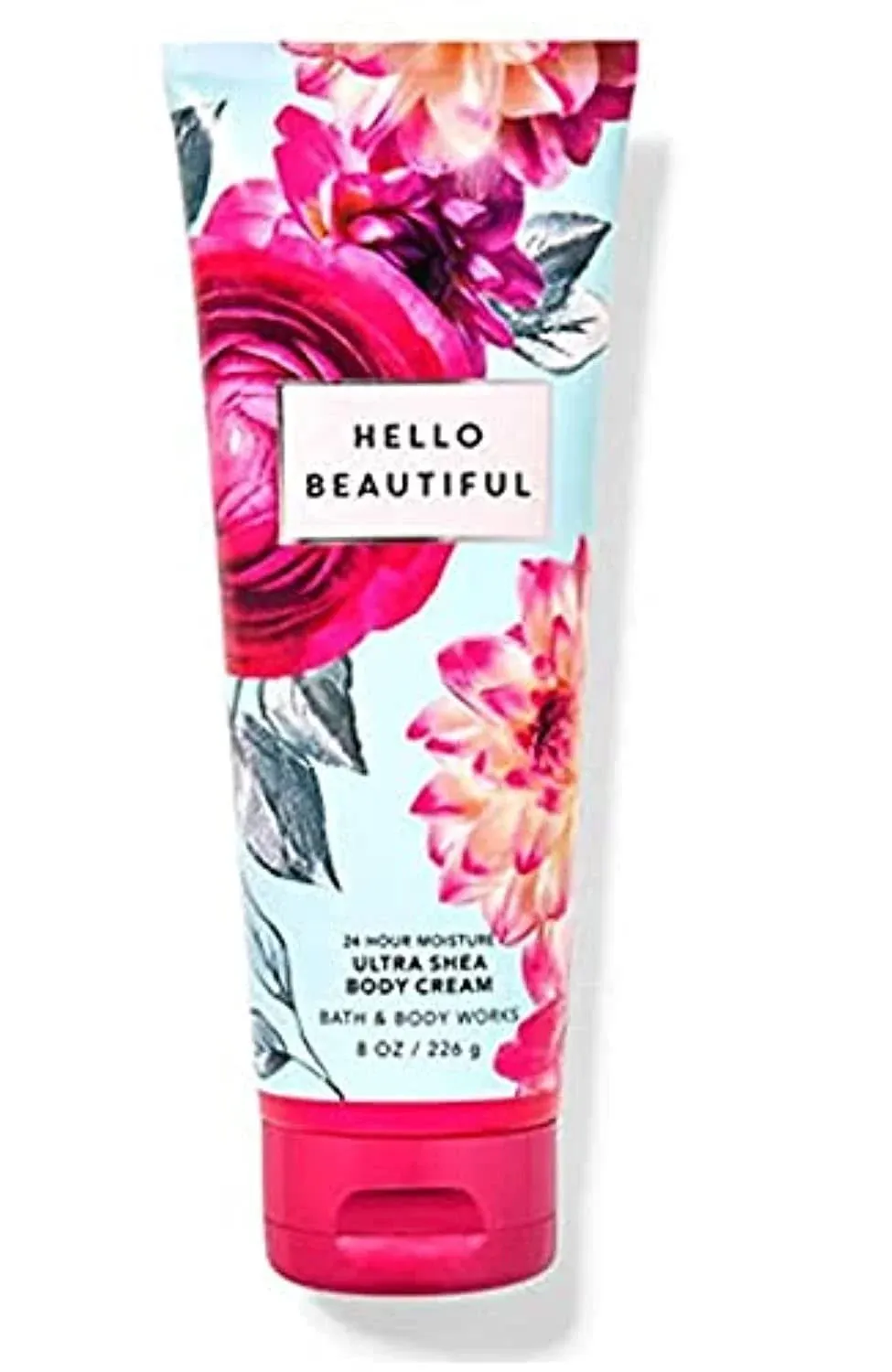 Bath & Body Works Hello Beautiful Ultimate Hydration Body Cream Gift Set For Women, 8 Fl Oz (Hello Beautiful)