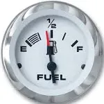 Sierra 59655P Lido Fuel Gauge Fog Resistant