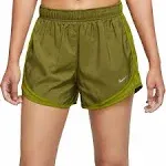 Nike Women&#039;s Tempo Running Shorts Size Medium Green Lined CU8890 Athletic Shorts