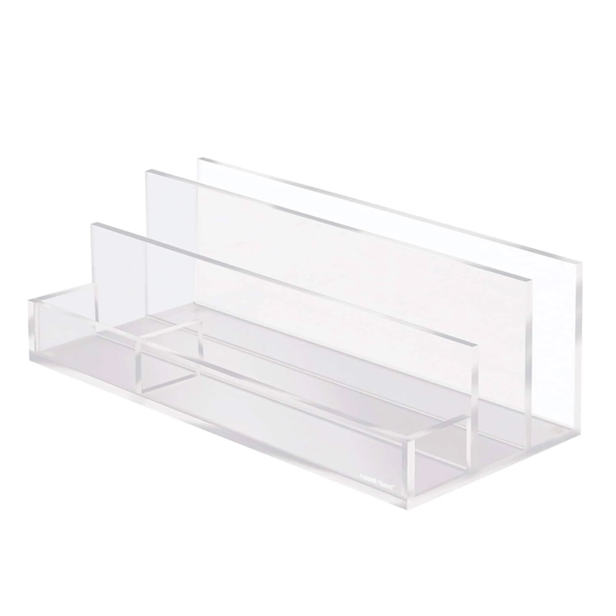 RUSSELL+HAZEL® Acrylic COLLECTOR Compartment VALET DIVIDER Holder  - mert