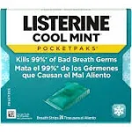 Listerine PocketPaks Breath Strips Cool Mint