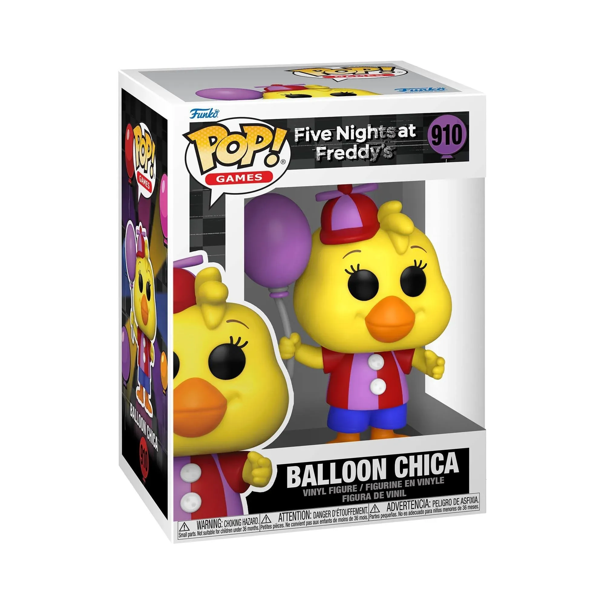 Funko POP! Five Nights at Freddy&#039;s Circus Balloon Figure - BALLOON CHICA #910