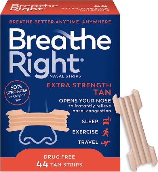 Breathe Right Nasal Strips