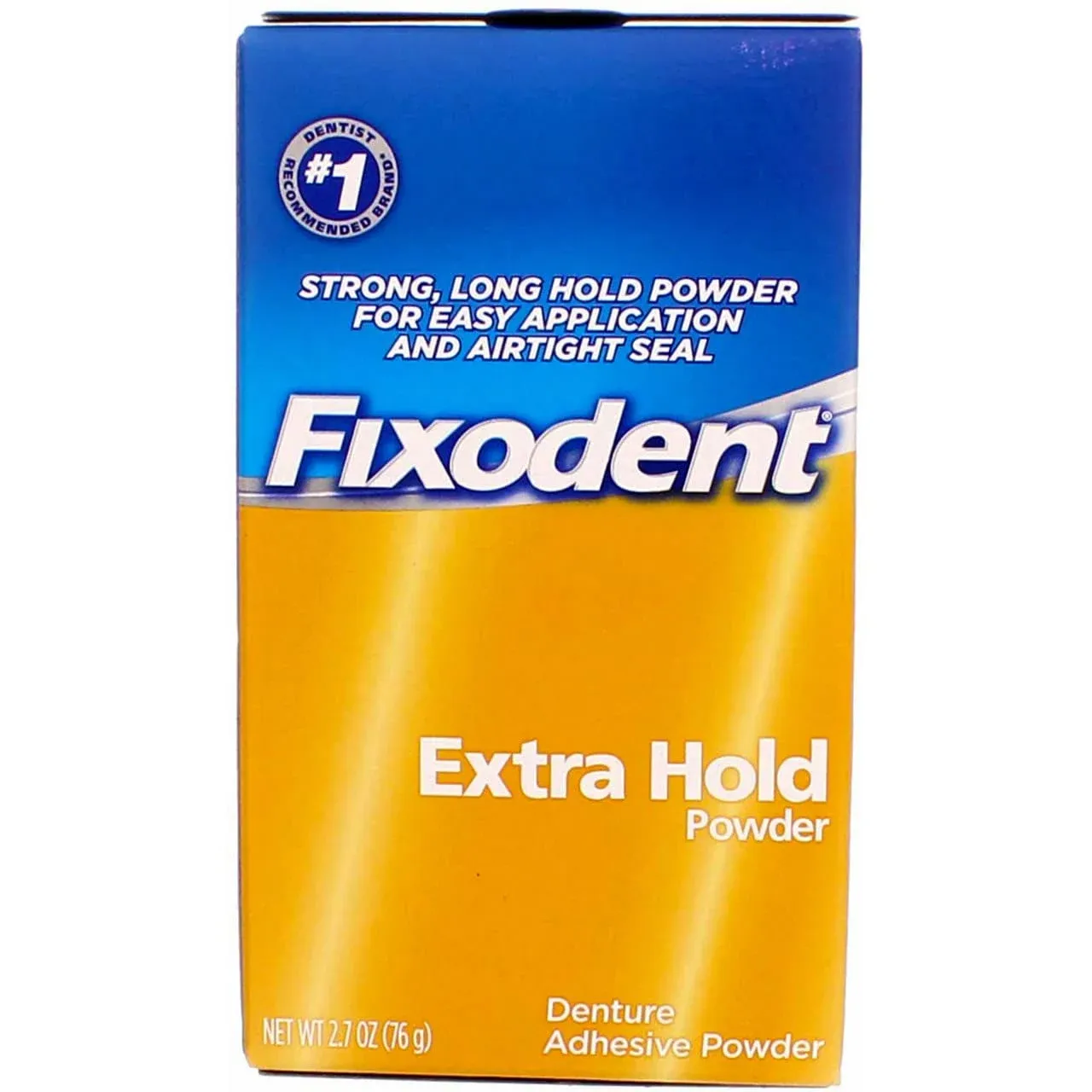 Fixodent Fixodent Denture Adhesive Powder Extra Hold, Extra Hold 2.7 Oz