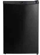 Danby 2.6 Cubic Feet Compact Freestanding Refrigerator, Black (For Parts)