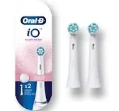 Lot of 2 Oral-B iO Gentle Care Replacement Head Brushes. 2 Brush Heads Ea New