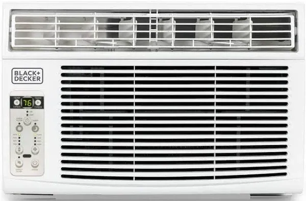 Black + Decker 8,000 BTU Window Air Conditioner with Remote Control