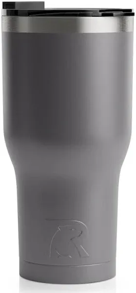 RTIC 30 oz Thermal Tumbler Stainless Steel Coffee Mug Travel Cup (Matte Black)