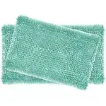 Laura Ashley Butter Chenille 2-pc. Bath Mat Set - Aqua