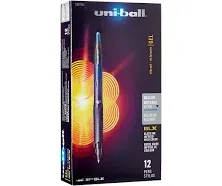 Uni Ball Signo 207 RT BLX Blue/Black Medium 0.7mm Retractable Gel Ink Pen, 1837931