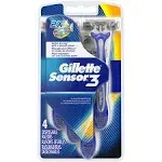 Gillette Sensor3 Comfort Mens Disposable Razor (1.1 oz)