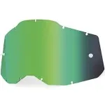 100% RC2/AC2/ST2 Replacement - Sheet Mirror Green Lens