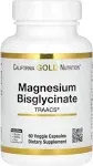 California Gold Nutrition, Magnesium Bisglycinate, 60 Veggie Capsules