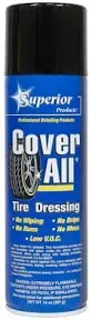 Superior Products California Cover All High Gloss Tire Dressing  Spray 14oz