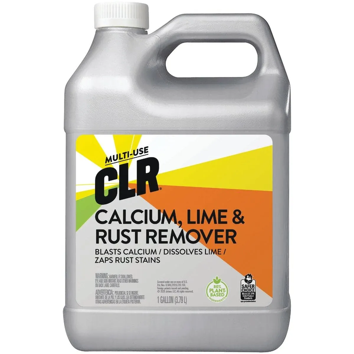 Clr Pro Calcium, Lime and Rust Remover, 1 Gal Bottle, 4/Carton