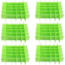 Zoenhou 60 Pcs 12.6 x Drawer Dividers