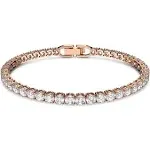 Swarovski Tennis Deluxe Bracelet, Size Medium