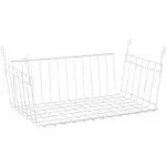 ClosetMaid Wire Hanging Shelf Basket for Storage, Organization in Closet or