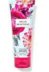 BATH &amp; BODY WORKS HELLO BEAUTIFUL BODY CREAM 8 OZ