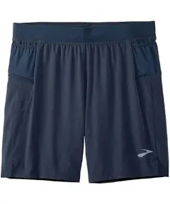 Brooks Sherpa 5&#034; 2-in-1 Running Shorts Mens Size XL Indigo Rush New NWT