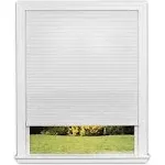 Easy Lift Trim-at-Home Cordless Cellular Light Filtering Fabric Shade White, 30 in x 64 in, (Fits Windows 19 inch- 30 inch)