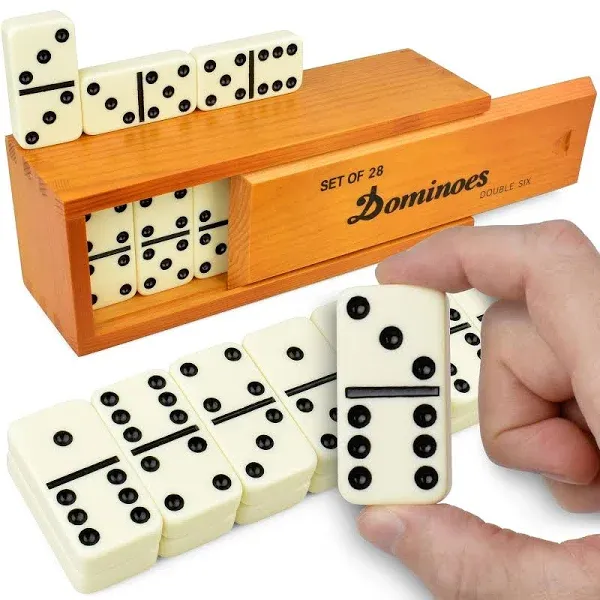 Queensell Mexican Train Dominoes Set