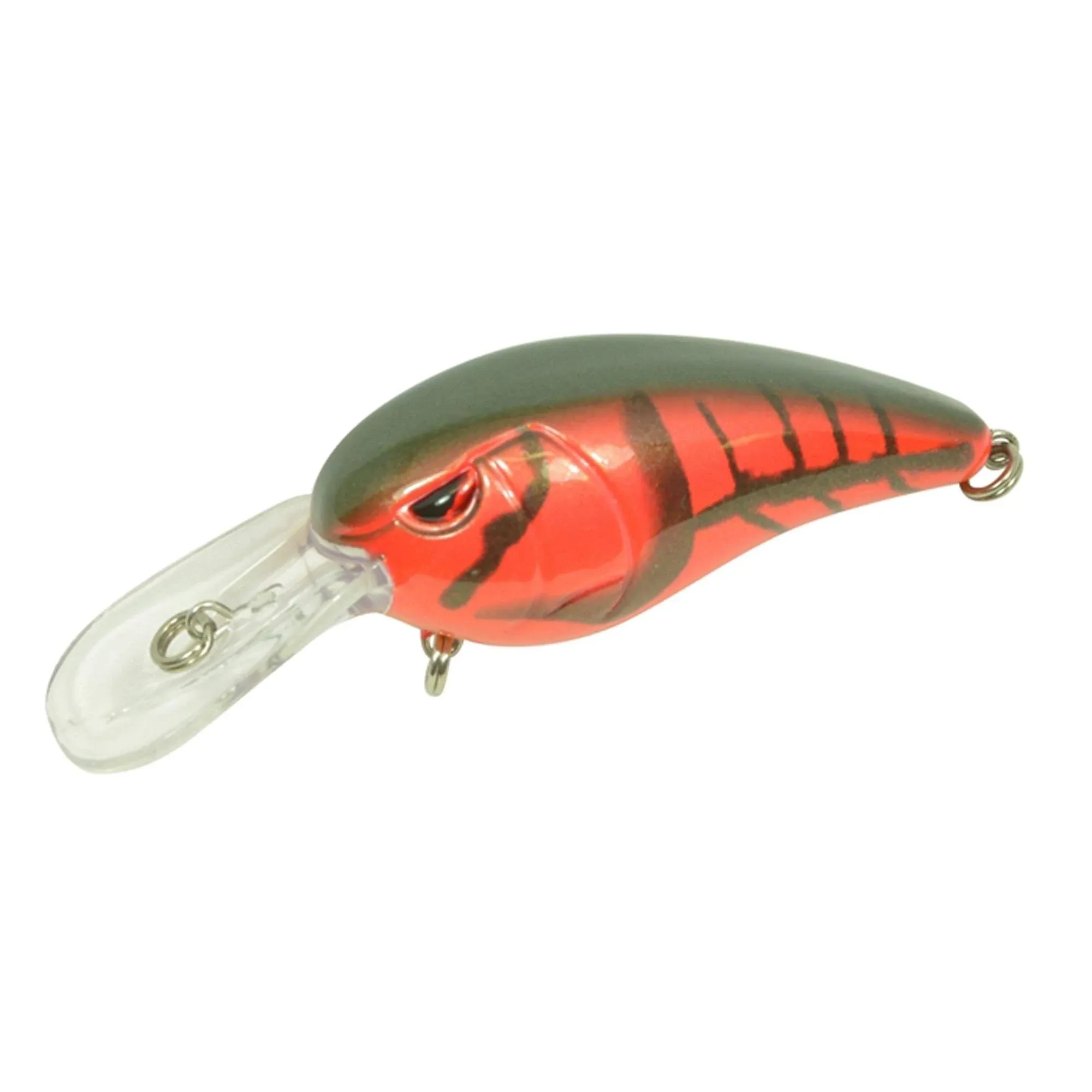 spro rkcrawler 50 rk50 dives to 4&#039;-8&#039; bass crankbait 5/16oz red bug