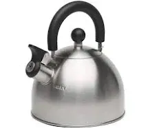 Primula Stewart Whistling Stovetop Tea Kettle Food Grade Stainless Steel,