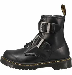 Dr Martens. Buckle Pull-Up Leather Lace Up Boots Size 5 NWOB