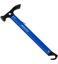 Hikemax Lightweight Outdoor Camping Hammer Aluminum Tent Hammer with Tent Stake Remover, 13-Ounce