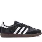 Adidas Kids' Grade School Samba OG Shoes, Black/White