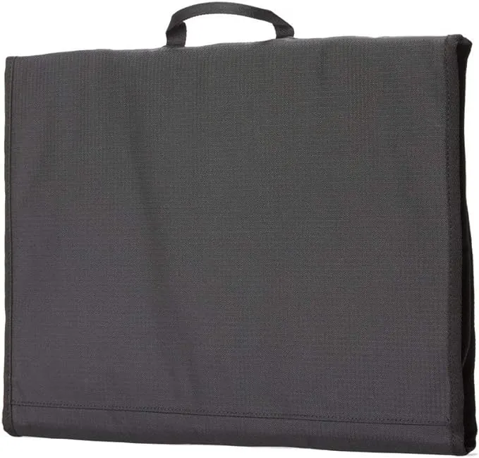 NOMATIC Apparel Sleeve- Formal Hanging Black Nylon Garment Bag for Travel, Reusable Travel Protector for Clothes