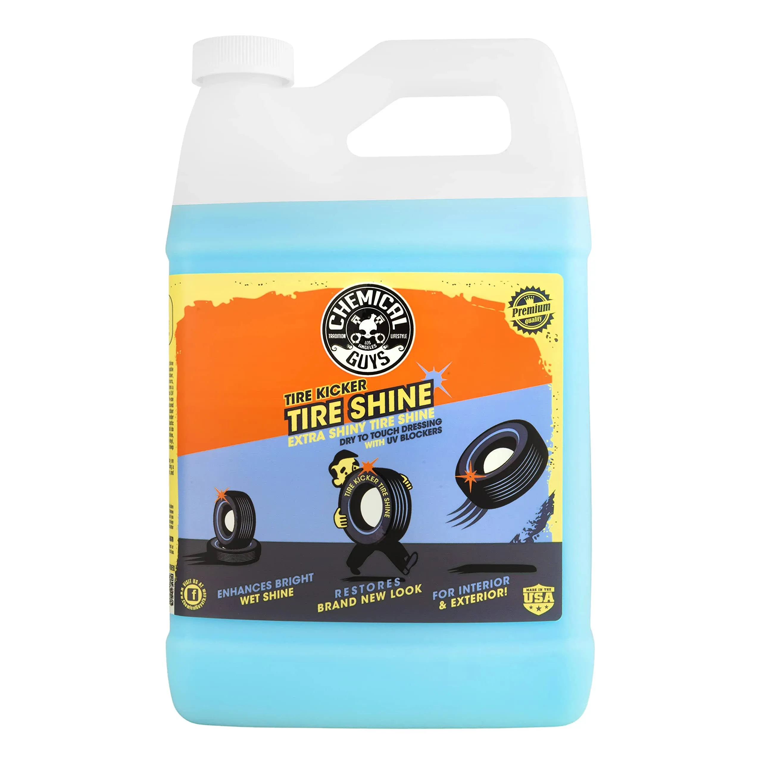 Chemical Guys Tire Kicker Extra Glossy Tire Shine; 1-Gallon