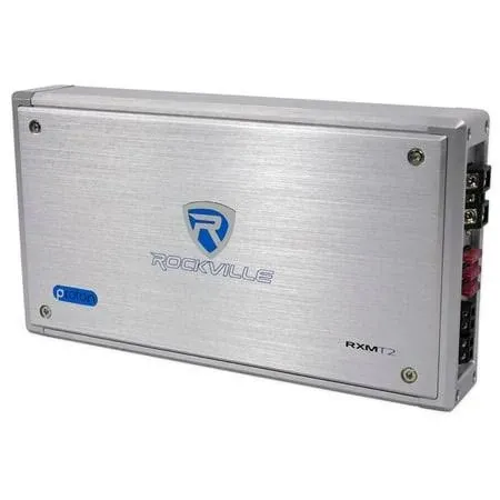 Rockville RXM-T2 Micro 2400w 2 Ch Marine/Boat Class D Amplifier