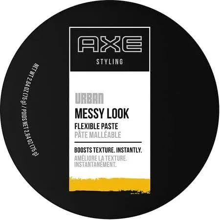 Axe Messy Look Hair Paste Flexible 2.64 oz (Pack of 4)