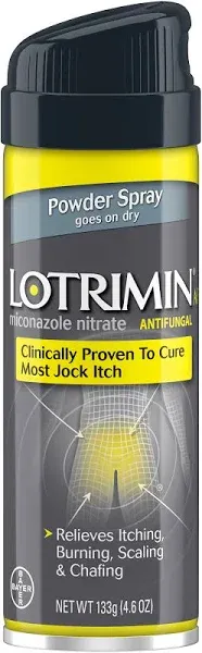 Lotrimin AF Jock Itch Antifungal Powder Spray