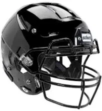 Schutt F7 VTD Adult Football Helmet with Carbon Steel Mask (Metallic Vegas Gold, XL, Black ROPO-NB)