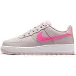 Kids' Nike Air Force 1 Shoes Big 5.5 Platinum Violet/Pinksicle-Arctic Orange