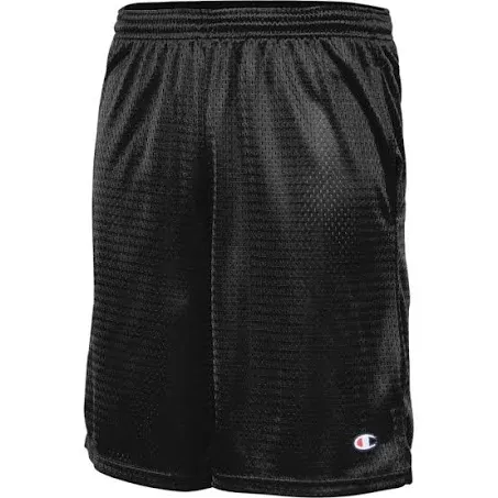 Champion Men's Long Mesh Shorts with Pockets