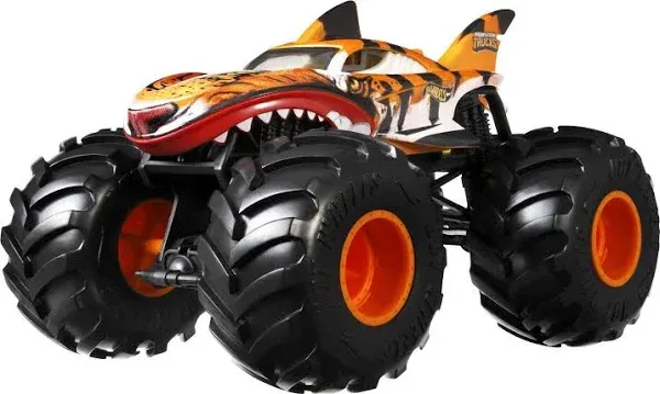 Hot Wheels Monster Trucks Unstoppable Tiger Shark RC Vehicle