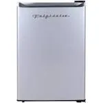 Frigidaire 2.5-Cu.-Ft. 65-Watt Compact Retro Platinum Stainless Steel Refrigerator