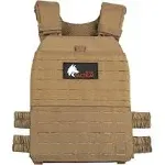 WOLF TACTICAL Adjustable Weighted Vest – WODs, Strength and Endurance Trai