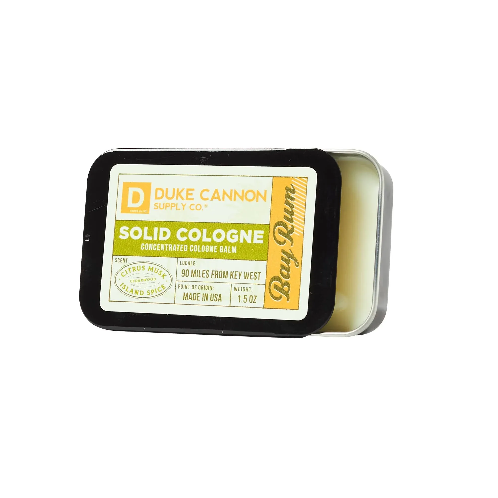 Solid Cologne- Bay Rum