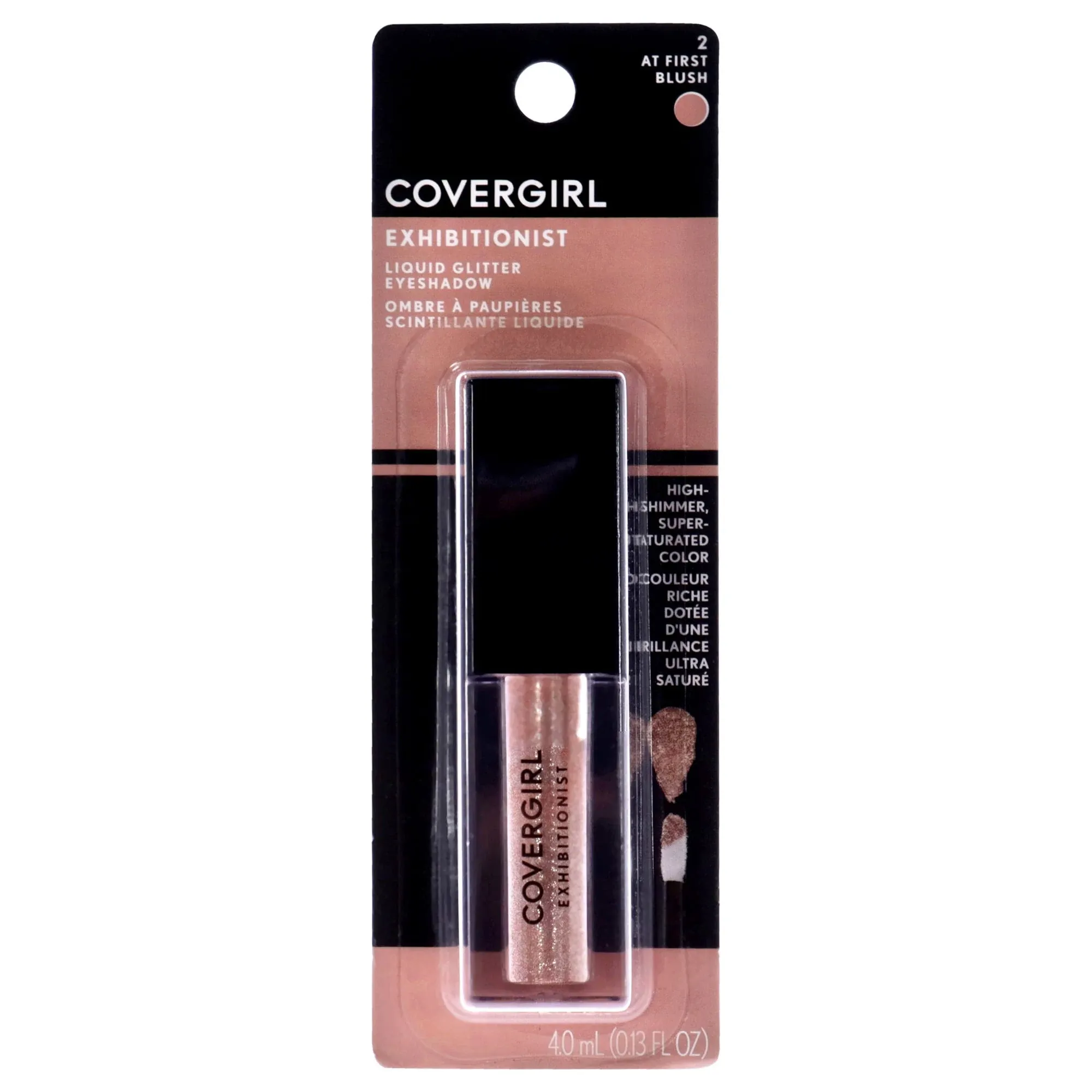 Covergirl 2 at First Blush Exhibitionist Liquid Glitter Eyeshadow